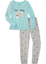 Cozy pajamas with cuffs