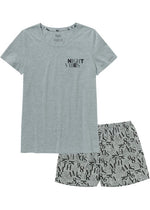 Ladies Shorty Set