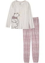 Cozy pajamas with a polar bear motif