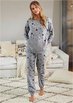 Star Print Pyjama Suit