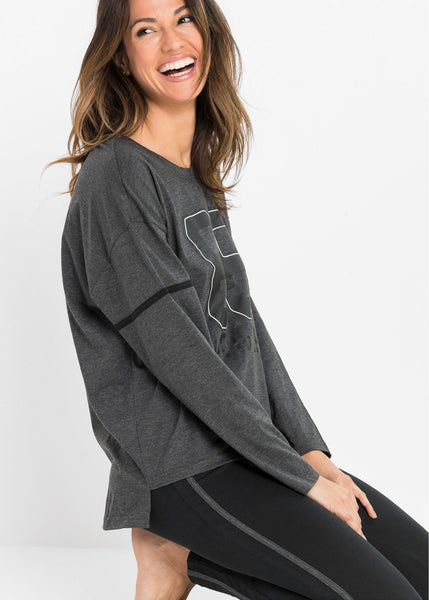 Pajamas with oversized shirt