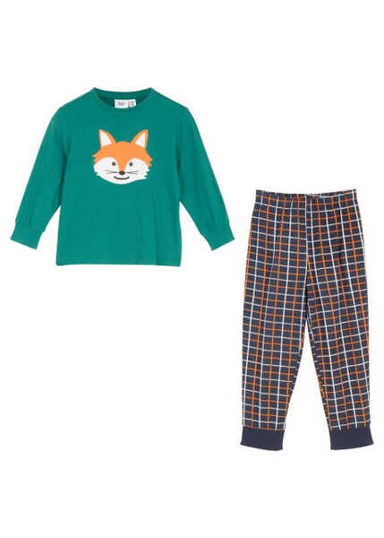 Pajamas siut with a fox design