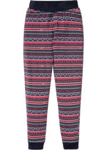Comfortable pajama pants with Norwegian pattern
