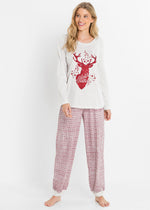 Cozy pajamas with a festive print