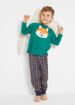 Pajamas siut with a fox design