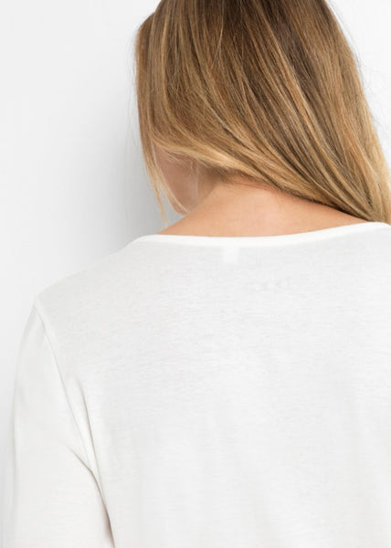 Cozy nightgown with matching gift pouch