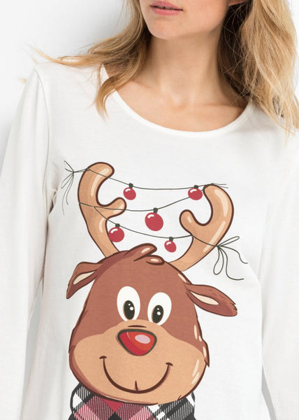 Cozy nightgown with matching gift pouch