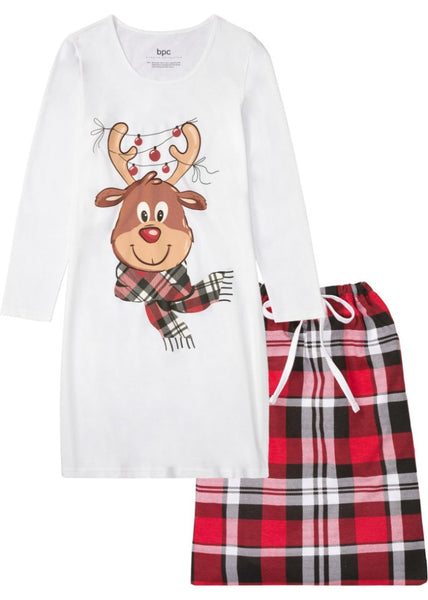 Cozy nightgown with matching gift pouch