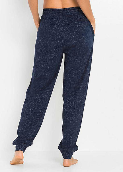 Blue Marl Pyjama Bottoms