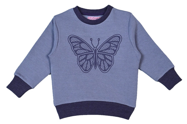 Sweatshirt with a Butterfly print