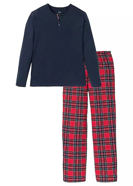 Mens Tartan Pyjamas