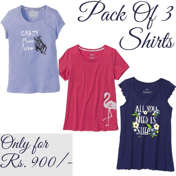Pack of 3 Night Tshirts