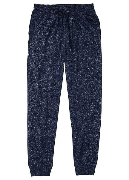 Blue Marl Pyjama Bottoms