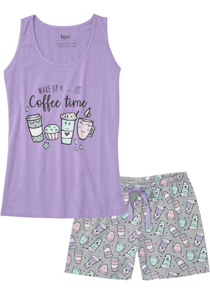 Playful shorty set with tie