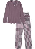 Sporty cotton pajama suit