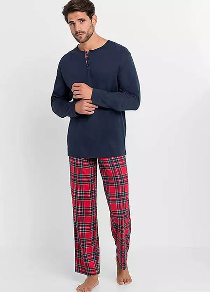 Mens Tartan Pyjamas