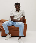 MANGO STRAIGHT-FIT LIGHT WASH BOB JEANS