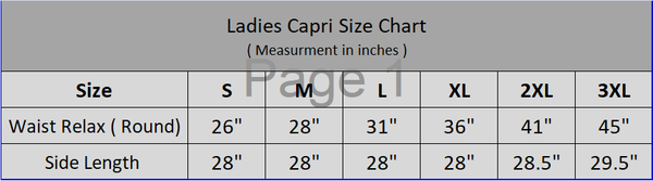 Women's Lounge Capri Pants Pack of 2